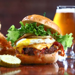 Craft Beer and Burger